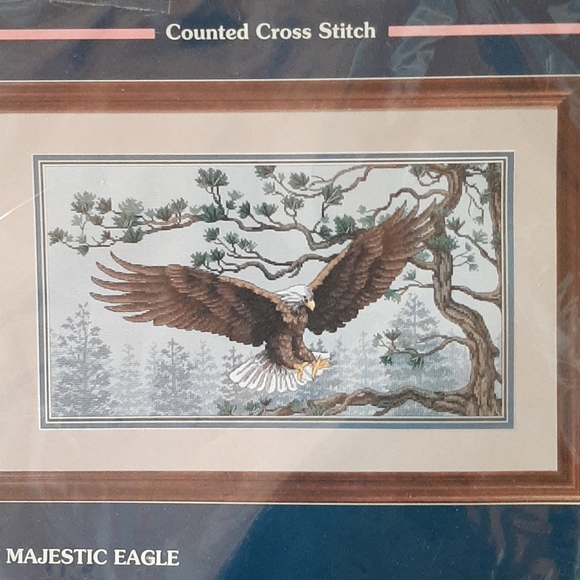 Majestic Eagle Counted Cross Stitch Kit 🦅 - Picture 2 of 4